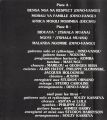 Inner page of the cover of the album Biduaya (Tshala Muana)