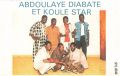 Frontside of the cover of the album Abdoulaye Diabate et Koule Star