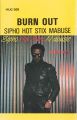 Frontside of the cover of the album Burn Out (Sipho Hot Stix Mabuse)