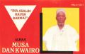 Frontside of the cover of the album Ina Asalin Hausa Bakwai (Alhaji Musa Dan Kwairo)