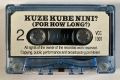 Side B of the album Kuze Kube Nini? (Albert Nyathi & Imbongi)